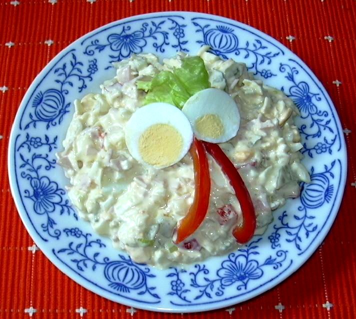 Vajecny-salat